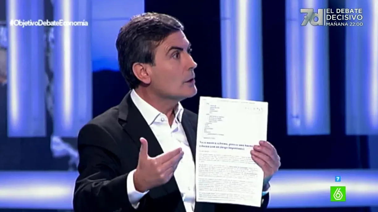 Pedro Saura en El Objetivo Pedro Saura en El Objetivo