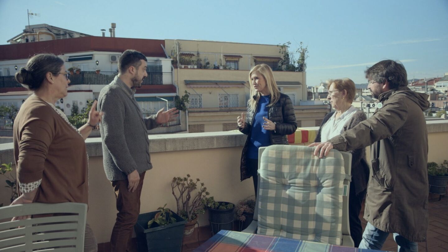 Cristina Cifuentes debate con los vecinos en Salvados