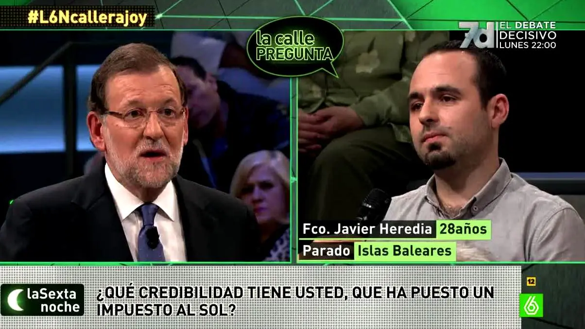 RAjoy responde en laSexta noche