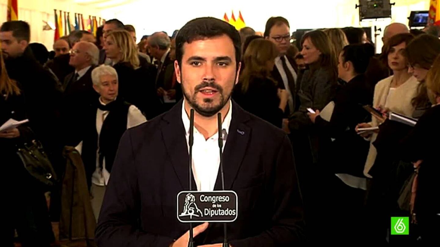 Alberto Garz&oacute;n habla de Rajoy