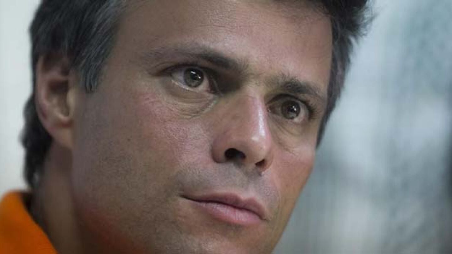 Leopoldo L&oacute;pez, opositor venezolano