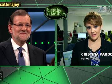 CRistina Pardo pregunta a Rajoy CRistina Pardo pregunta a Rajoy