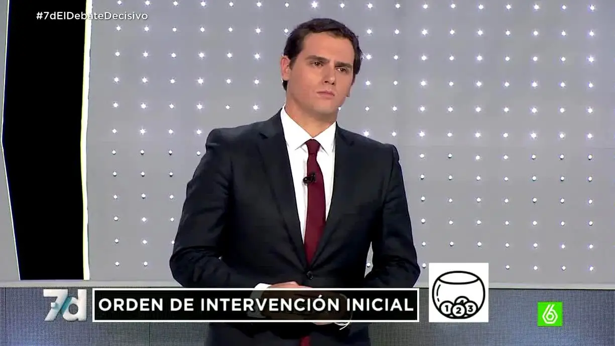 Albert Rivera en el debate del 7D