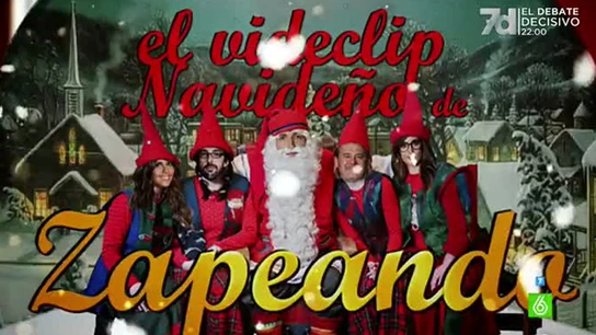 Los zapeadores animan a los espectadores a participar en el videoclip navideño del programa Los zapeadores animan a los espectadores a participar en el videoclip navideño del programa