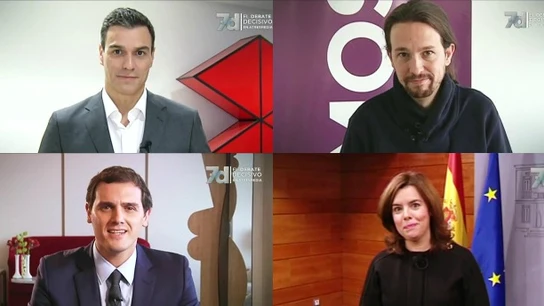 Participantes de #7dElDebateDecisivo Participantes de #7dElDebateDecisivo