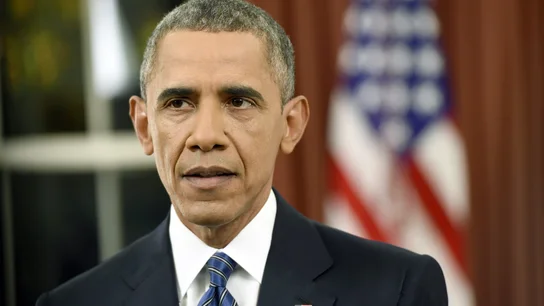 Barack Obama, durante su discurso tras los ataques en San Bernardino, California Barack Obama, durante su discurso tras los ataques en San Bernardino, California