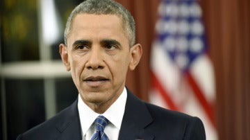 Barack Obama, durante su discurso tras los ataques en San Bernardino, California