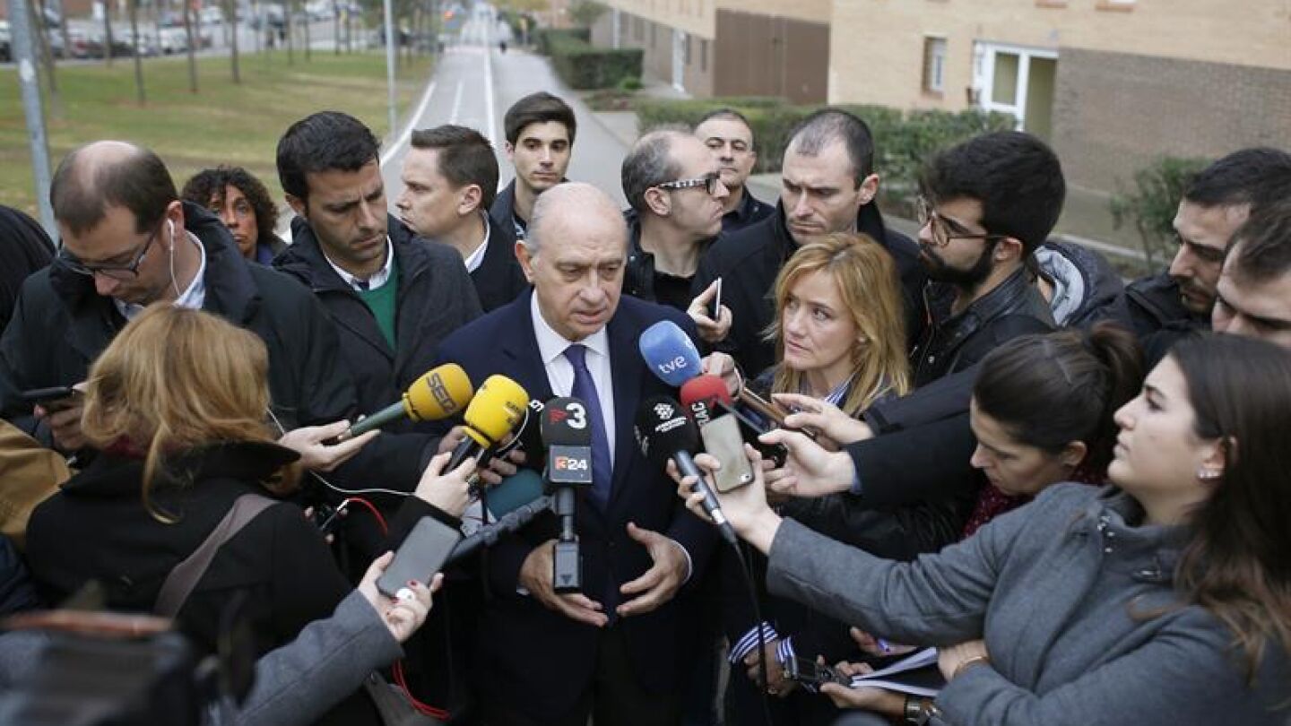 El ministro del Interior, Jorge Fern&aacute;ndez D&iacute;az