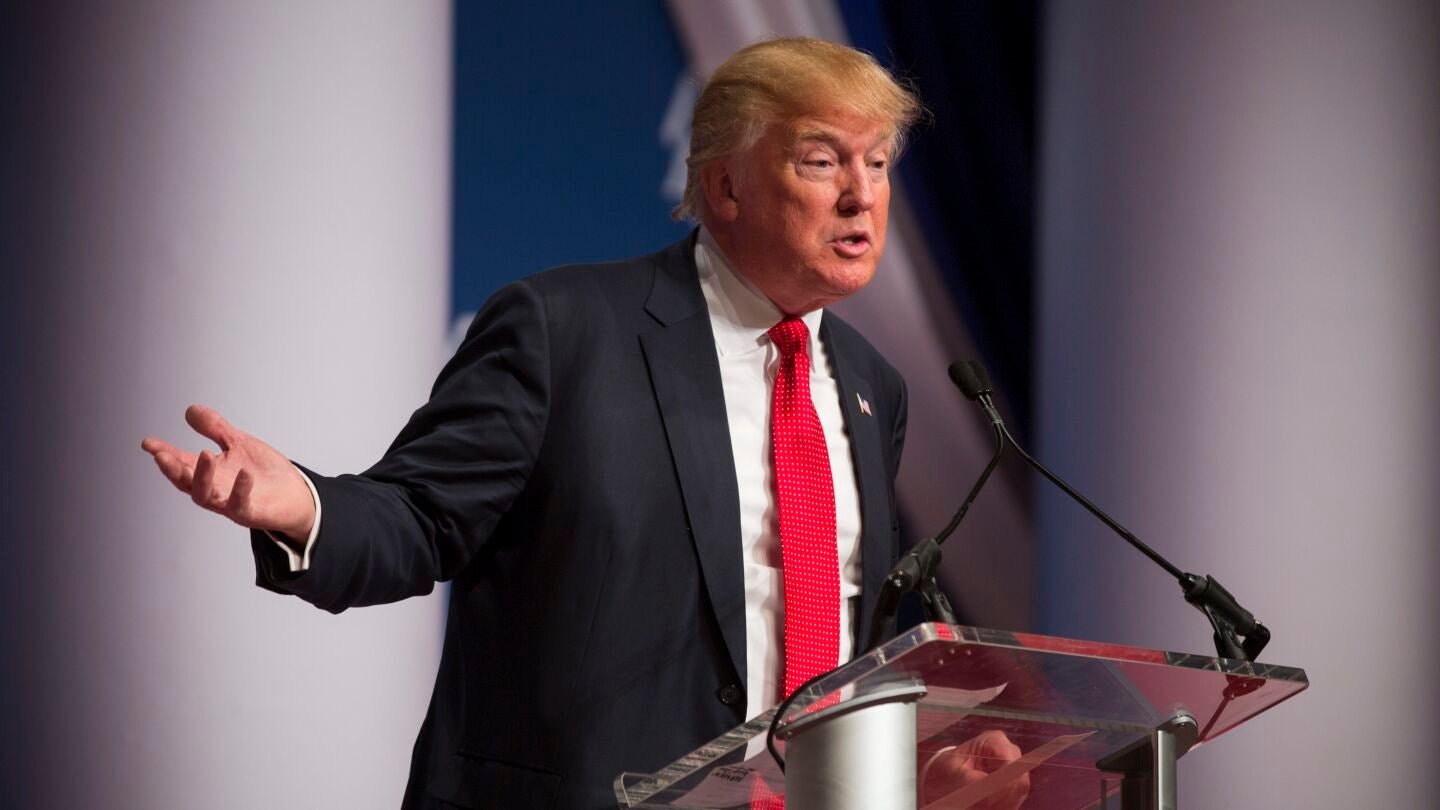 El candidato republicano a la Casa Blanca, Donald Trump