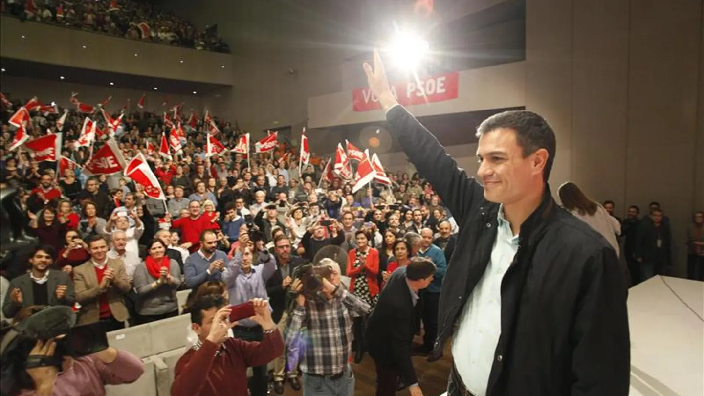 El secretario general del PSOE y candidato a la Presidencia del Gobierno El secretario general del PSOE y candidato a la Presidencia del Gobierno