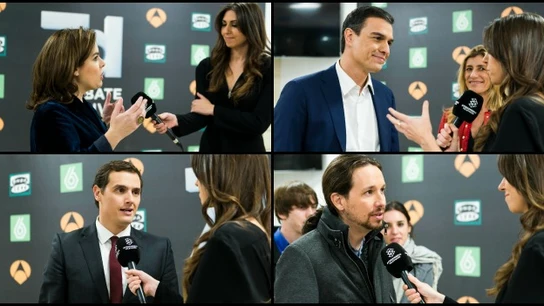 Los participantes del Debate Decisivo Los participantes del Debate Decisivo