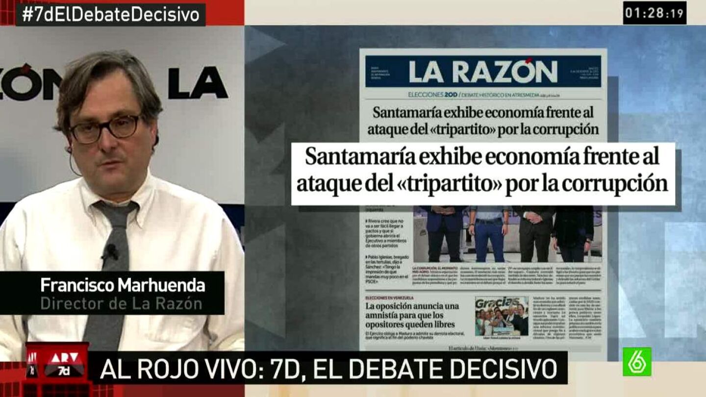 Francisco Marhuenda, sobre el debate