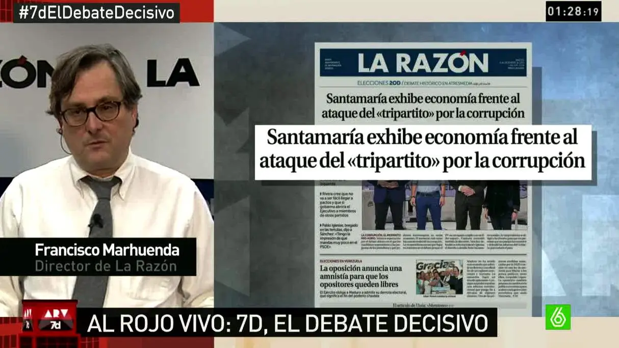 Francisco Marhuenda, sobre el debate