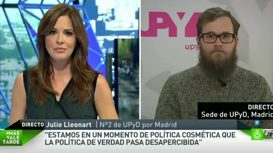 Julio Lleonart, número dos de UPyD Julio Lleonart, número dos de UPyD