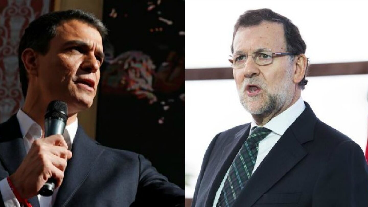 Cara a cara entre Mariano Rajoy y Pedro S&aacute;nchez