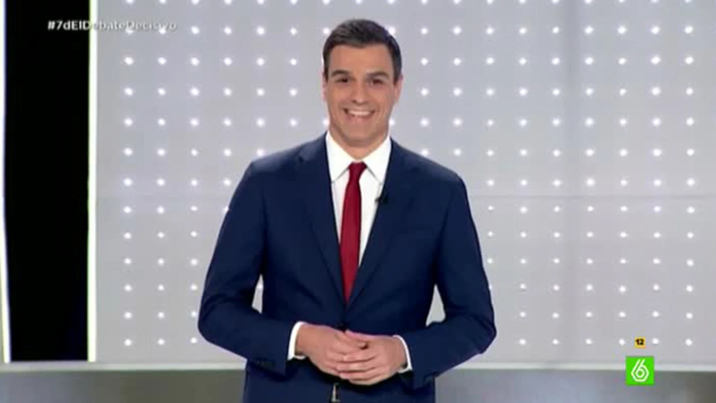Pedro Sánchez, la ‘Masiel’ del debate a cuatro de Atresmedia Pedro Sánchez, la ‘Masiel’ del debate a cuatro de Atresmedia