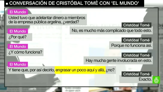 Conversación de Cristóbal Tomé con 'El Mundo' Conversación de Cristóbal Tomé con 'El Mundo'