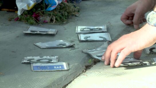 Los agentes de Comandancias encuentran matr&iacute;culas cortadas