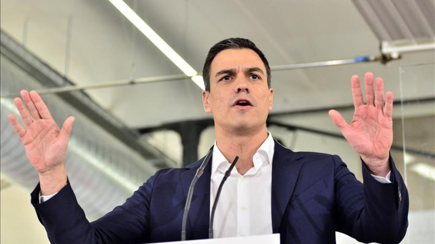 El secretario general del PSOE, Pedro S&aacute;nchez