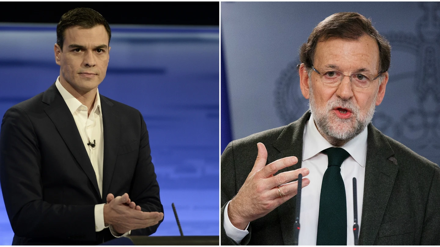 Pedro Sánchez y Mariano Rajoy Pedro Sánchez y Mariano Rajoy