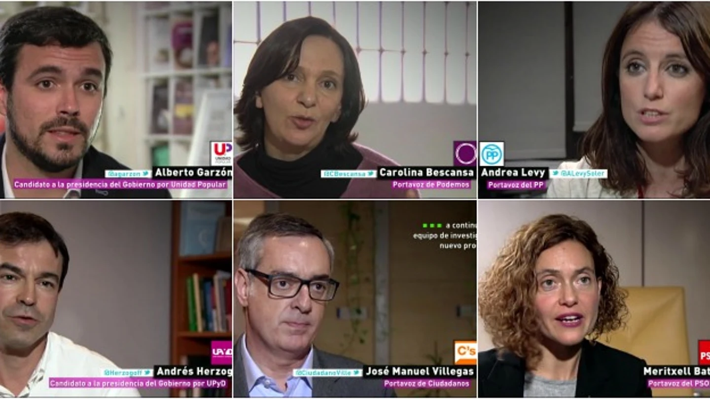 Los políticos convencen en 15 segundos de votar a su partido Los políticos convencen en 15 segundos de votar a su partido