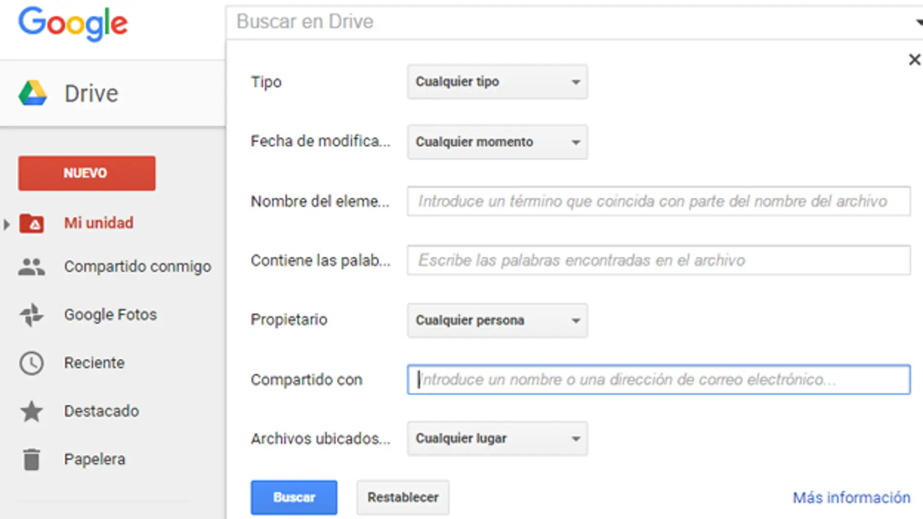 Novedades en Google Drive