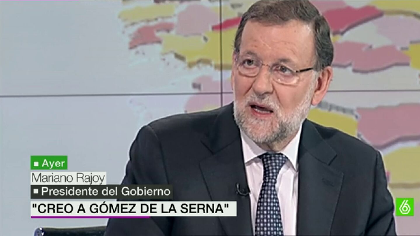 El presidente del Gobierno, Mariano Rajoy