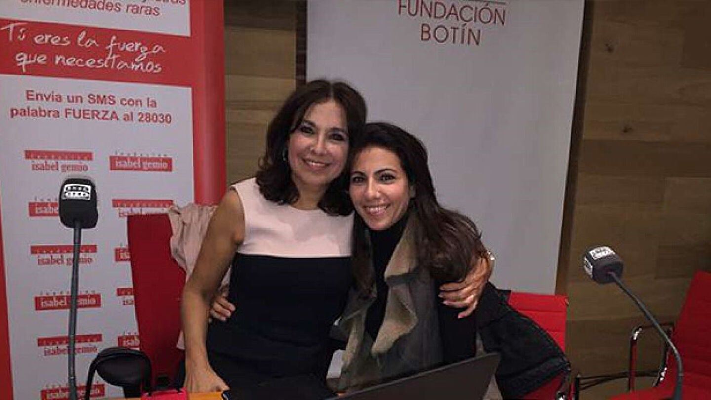 Isabel Gemio y Ana Pastor