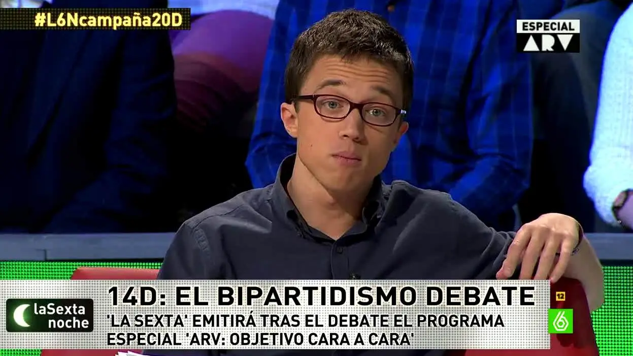 Errejón en laSexta noche