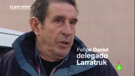 Felipe Daniel, delegado de Larratruk en Madrid Felipe Daniel, delegado de Larratruk en Madrid