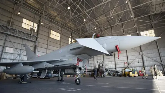 Avión de combate de la coalición internacional Avión de combate de la coalición internacional