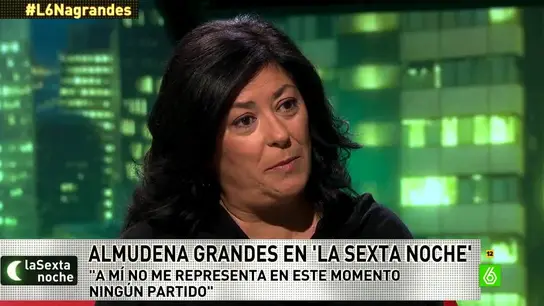 Almudena Grandes en laSexta noche Almudena Grandes en laSexta noche