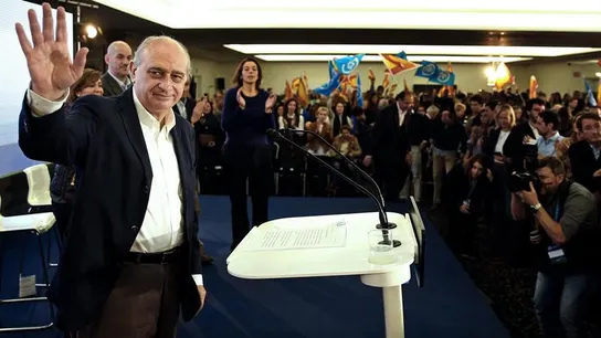Jorge Fernández Díaz en un acto de campaña Jorge Fernández Díaz en un acto de campaña