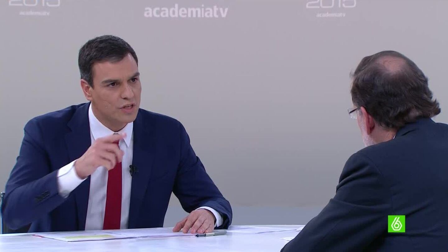 Pedro S&aacute;nchez ataca a Rajoy con la corrupci&oacute;n