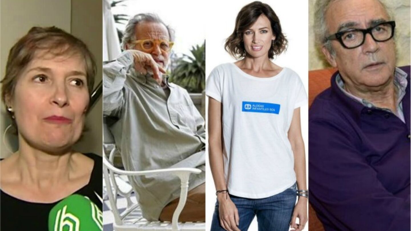 Assumpta Serna, Fernando Colomo, Nieves &Aacute;lvarez y Juan Jos&eacute; Millas