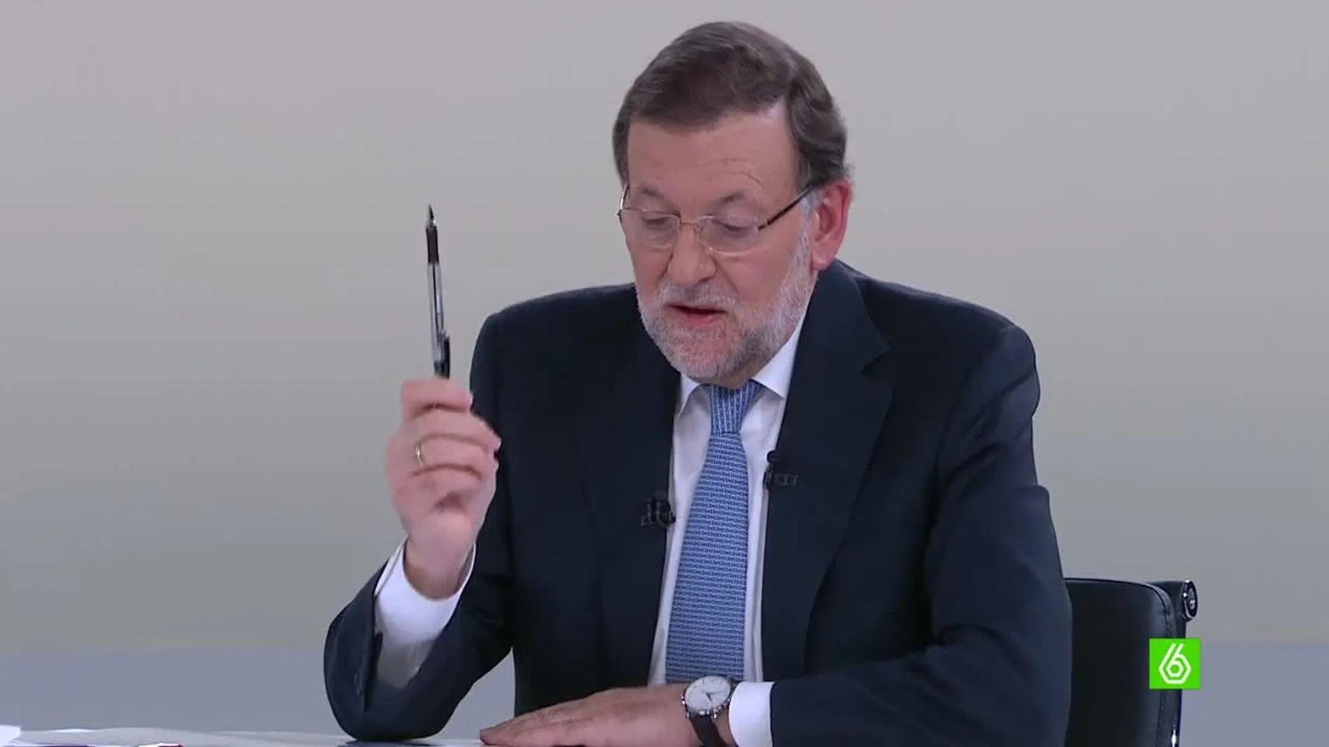 Mariano Rajoy en el cara a cara