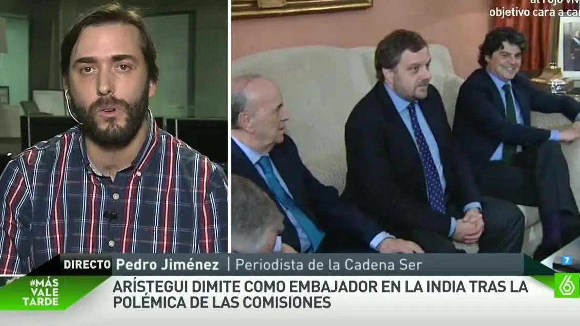 Pedro Jiménez, sobre Arístegui y Gómez de la Serna