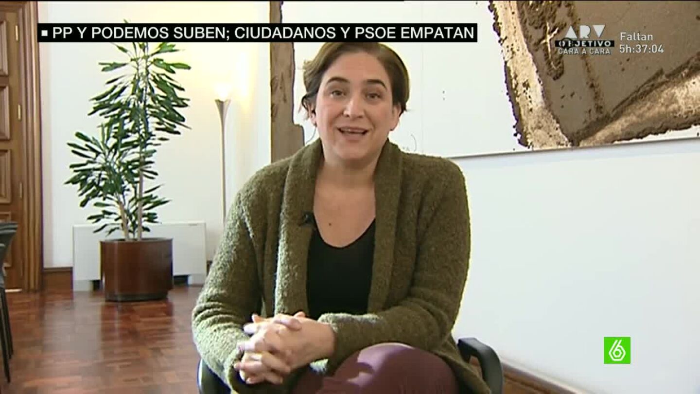 La alcaldesa de Barcelona Ada Colau