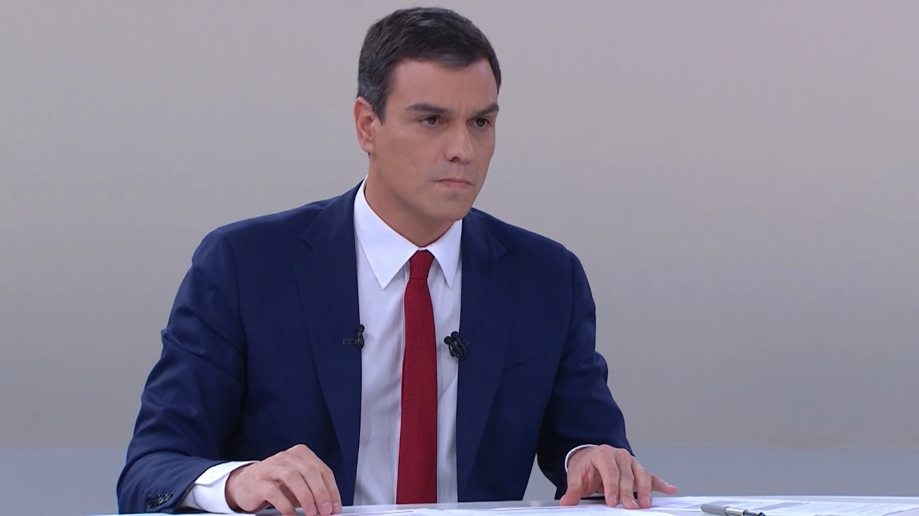 Pedro Sánchez, secretario general del PSOE