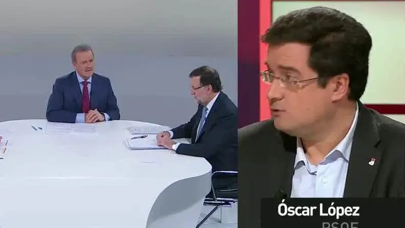 &Oacute;scar L&oacute;pez, portavoz del PSOE en el Senado