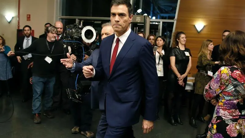 Pedro Sánchez, tras el cara a cara Pedro Sánchez, tras el cara a cara