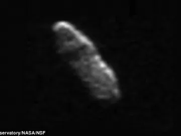 Asteroide con forma peculiar Asteroide con forma peculiar