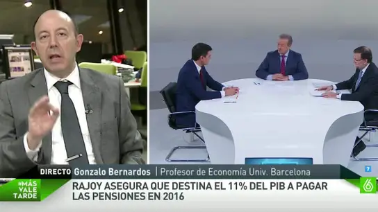 Gonzalo Bernardos, profesor de Economía de la UAB Gonzalo Bernardos, profesor de Economía de la UAB