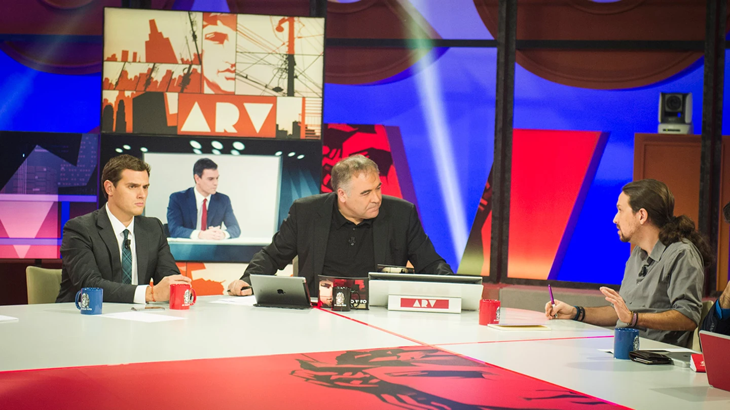 Albert Rivera y Pablo Iglesias en el especial del Cara a Cara Albert Rivera y Pablo Iglesias en el especial del Cara a Cara