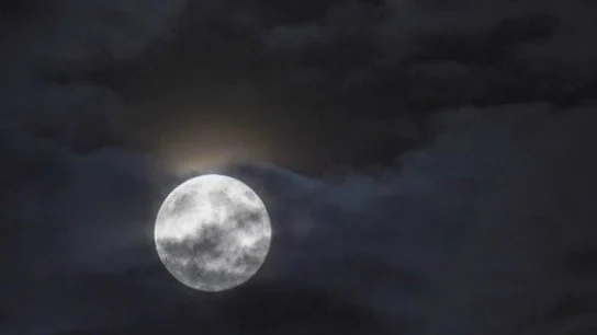 Imagen de una Luna llena Imagen de una Luna llena