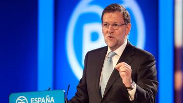 El presidente del PP y candidato a la Presidencia del Gobierno, Mariano Rajoy