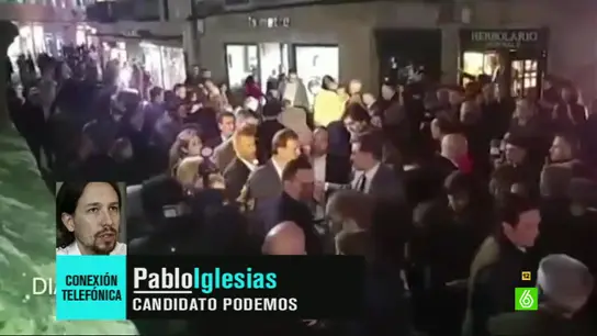 Pablo Iglesias entra en directo por teléfono en El Intermedio Pablo Iglesias entra en directo por teléfono en El Intermedio