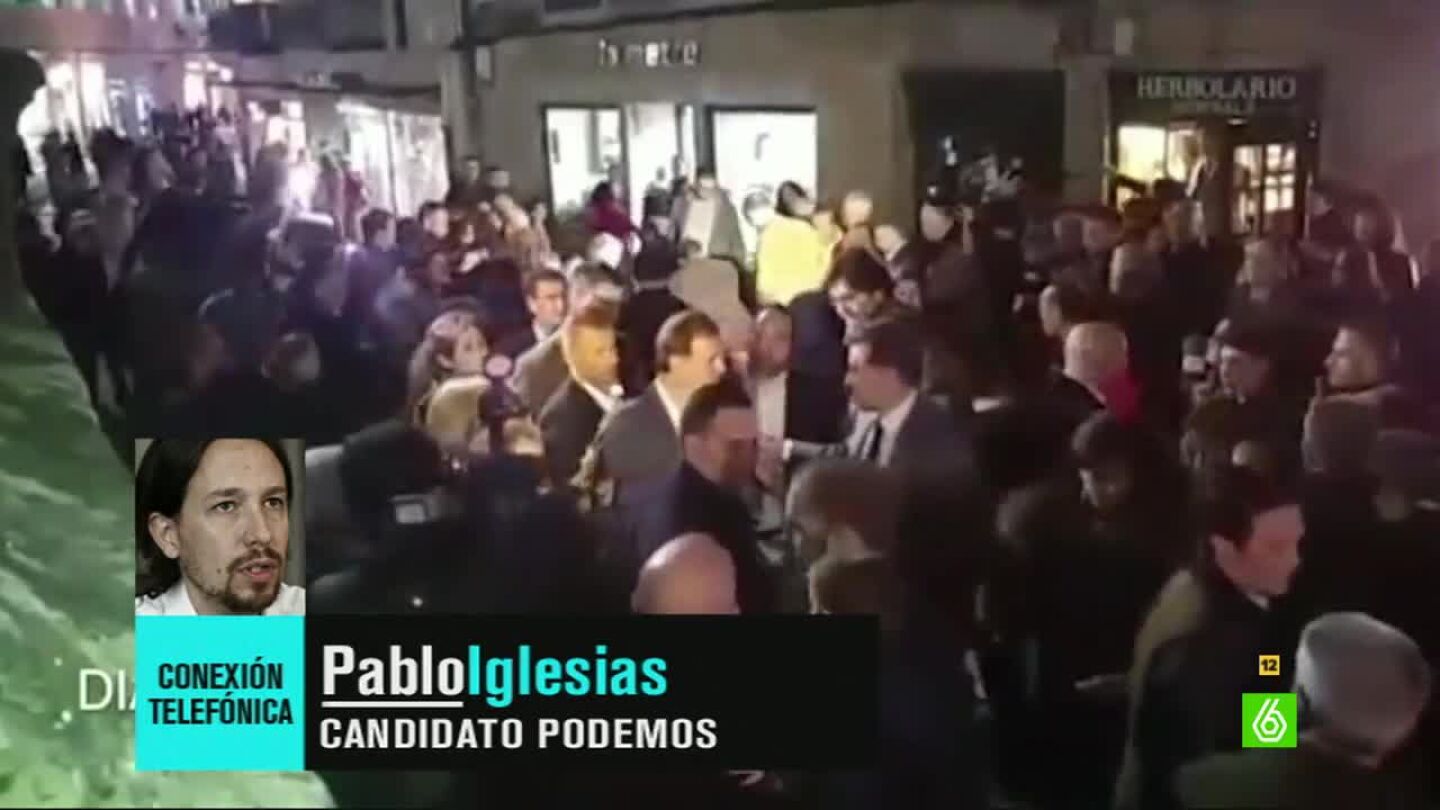 Pablo Iglesias entra en directo por tel&eacute;fono en El Intermedio