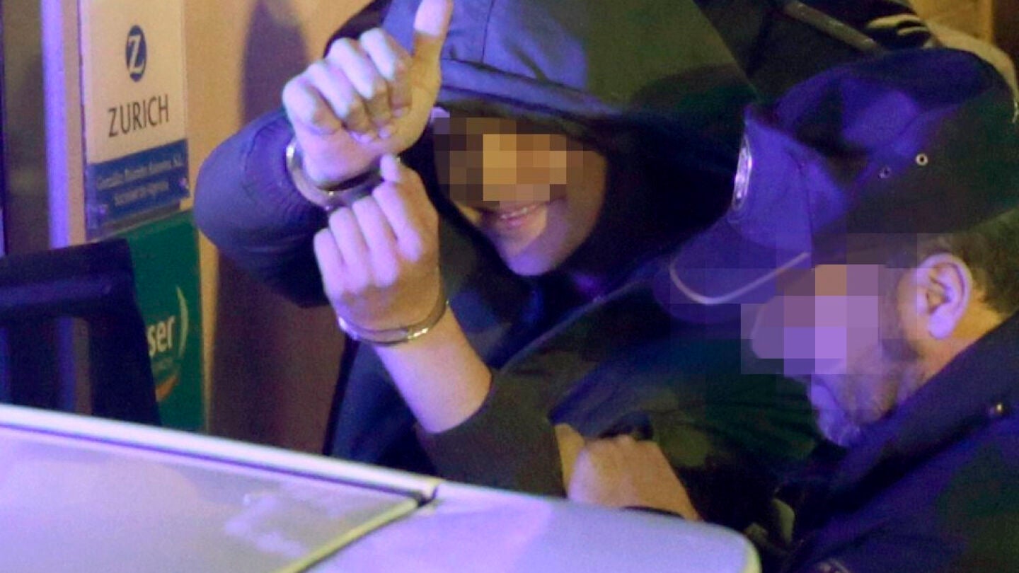 El joven que agredi&oacute; a Rajoy, sonriente tras su detenci&oacute;n