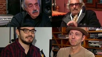 Los compositores de las sintonías de PP, PSOE, Ciudadanos y Podemos